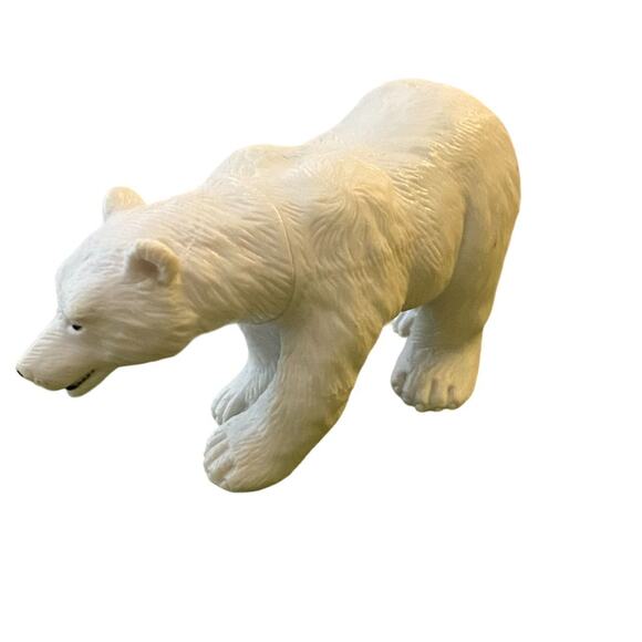 Greenbriar International Plastic Safari Animal Figurines Lion Polar Bear Hippo - Picture 13 of 15